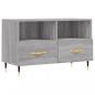 Preview: TV-Schrank Grau Sonoma 80x36x50 cm Holzwerkstoff