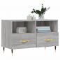 Preview: TV-Schrank Grau Sonoma 80x36x50 cm Holzwerkstoff