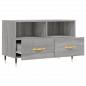 Preview: TV-Schrank Grau Sonoma 80x36x50 cm Holzwerkstoff