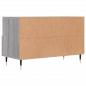 Preview: TV-Schrank Grau Sonoma 80x36x50 cm Holzwerkstoff