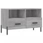 Preview: TV-Schrank Grau Sonoma 80x36x50 cm Holzwerkstoff