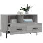 Preview: TV-Schrank Grau Sonoma 80x36x50 cm Holzwerkstoff