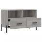 Preview: TV-Schrank Grau Sonoma 80x36x50 cm Holzwerkstoff