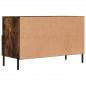 Preview: TV-Schrank Räuchereiche 80x36x50 cm Holzwerkstoff