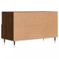 Preview: TV-Schrank Braun Eichen-Optik 80x36x50 cm Holzwerkstoff