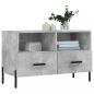 Preview: TV-Schrank Betongrau 80x36x50 cm Holzwerkstoff