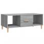 Preview: Couchtisch Grau Sonoma 102x50x40 cm Holzwerkstoff