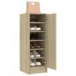 Preview: Schuhschrank Sonoma-Eiche 32x35x92 cm Holzwerkstoff