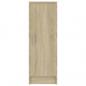 Preview: Schuhschrank Sonoma-Eiche 32x35x92 cm Holzwerkstoff