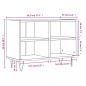 Preview: TV-Schrank Betongrau 69,5x30x50 cm Holzwerkstoff