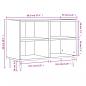 Preview: TV-Schrank Grau Sonoma 69,5x30x50 cm Holzwerkstoff