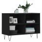 Preview: TV-Schrank Schwarz 69,5x30x50 cm Holzwerkstoff