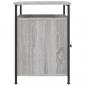 Preview: Nachttische 2 Stk. Grau Sonoma 40x42x60 cm Holzwerkstoff