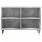 Preview: TV-Schrank Betongrau 69,5x30x50 cm Holzwerkstoff