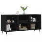 Preview: TV-Schrank Schwarz 103,5x30x50 cm Holzwerkstoff