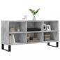 Preview: TV-Schrank Betongrau 103,5x30x50 cm Holzwerkstoff