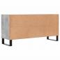 Preview: TV-Schrank Betongrau 103,5x30x50 cm Holzwerkstoff