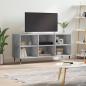 Preview: ARDEBO.de - TV-Schrank Betongrau 103,5x30x50 cm Holzwerkstoff