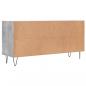 Preview: TV-Schrank Betongrau 103,5x30x50 cm Holzwerkstoff