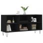 Preview: TV-Schrank Schwarz 103,5x30x50 cm Holzwerkstoff