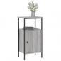 Preview: Nachttische 2 Stk. Grau Sonoma 41x31x80 cm Holzwerkstoff