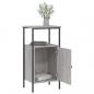 Preview: Nachttische 2 Stk. Grau Sonoma 41x31x80 cm Holzwerkstoff