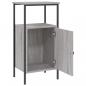 Preview: Nachttische 2 Stk. Grau Sonoma 41x31x80 cm Holzwerkstoff