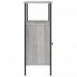 Preview: Nachttische 2 Stk. Grau Sonoma 41x31x80 cm Holzwerkstoff