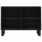 Preview: TV-Schrank Schwarz 69,5x30x50 cm Holzwerkstoff