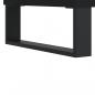 Preview: TV-Schrank Schwarz 69,5x30x50 cm Holzwerkstoff