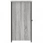 Preview: Nachttische 2 Stk. Grau Sonoma 32x42x80 cm Holzwerkstoff