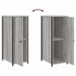 Preview: Nachttische 2 Stk. Grau Sonoma 32x42x80 cm Holzwerkstoff