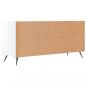 Preview: TV-Schrank Hochglanz-Weiß 102x36x50 cm Holzwerkstoff