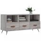 Preview: TV-Schrank Grau Sonoma 102x36x50 cm Holzwerkstoff