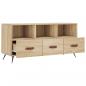 Preview: TV-Schrank Sonoma-Eiche 102x36x50 cm Holzwerkstoff