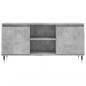 Preview: TV-Schrank Betongrau 104x35x50 cm Holzwerkstoff