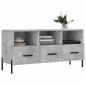 Preview: TV-Schrank Betongrau 102x36x50 cm Holzwerkstoff