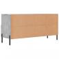 Preview: TV-Schrank Betongrau 102x36x50 cm Holzwerkstoff