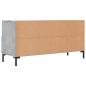 Preview: TV-Schrank Betongrau 102x36x50 cm Holzwerkstoff