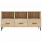 Preview: TV-Schrank Sonoma-Eiche 102x36x50 cm Holzwerkstoff