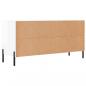 Preview: TV-Schrank Hochglanz-Weiß 102x36x50 cm Holzwerkstoff