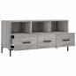 Preview: TV-Schrank Grau Sonoma 102x36x50 cm Holzwerkstoff