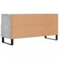 Preview: TV-Schrank Betongrau 102x36x50 cm Holzwerkstoff