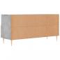 Preview: TV-Schrank Betongrau 102x36x50 cm Holzwerkstoff