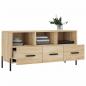 Preview: TV-Schrank Sonoma-Eiche 102x36x50 cm Holzwerkstoff