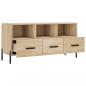 Preview: TV-Schrank Sonoma-Eiche 102x36x50 cm Holzwerkstoff