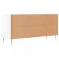 Preview: TV-Schrank Hochglanz-Weiß 102x36x50 cm Holzwerkstoff