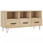 Preview: TV-Schrank Sonoma-Eiche 102x36x50 cm Holzwerkstoff