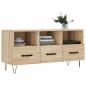 Preview: TV-Schrank Sonoma-Eiche 102x36x50 cm Holzwerkstoff