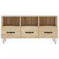 Preview: TV-Schrank Sonoma-Eiche 102x36x50 cm Holzwerkstoff